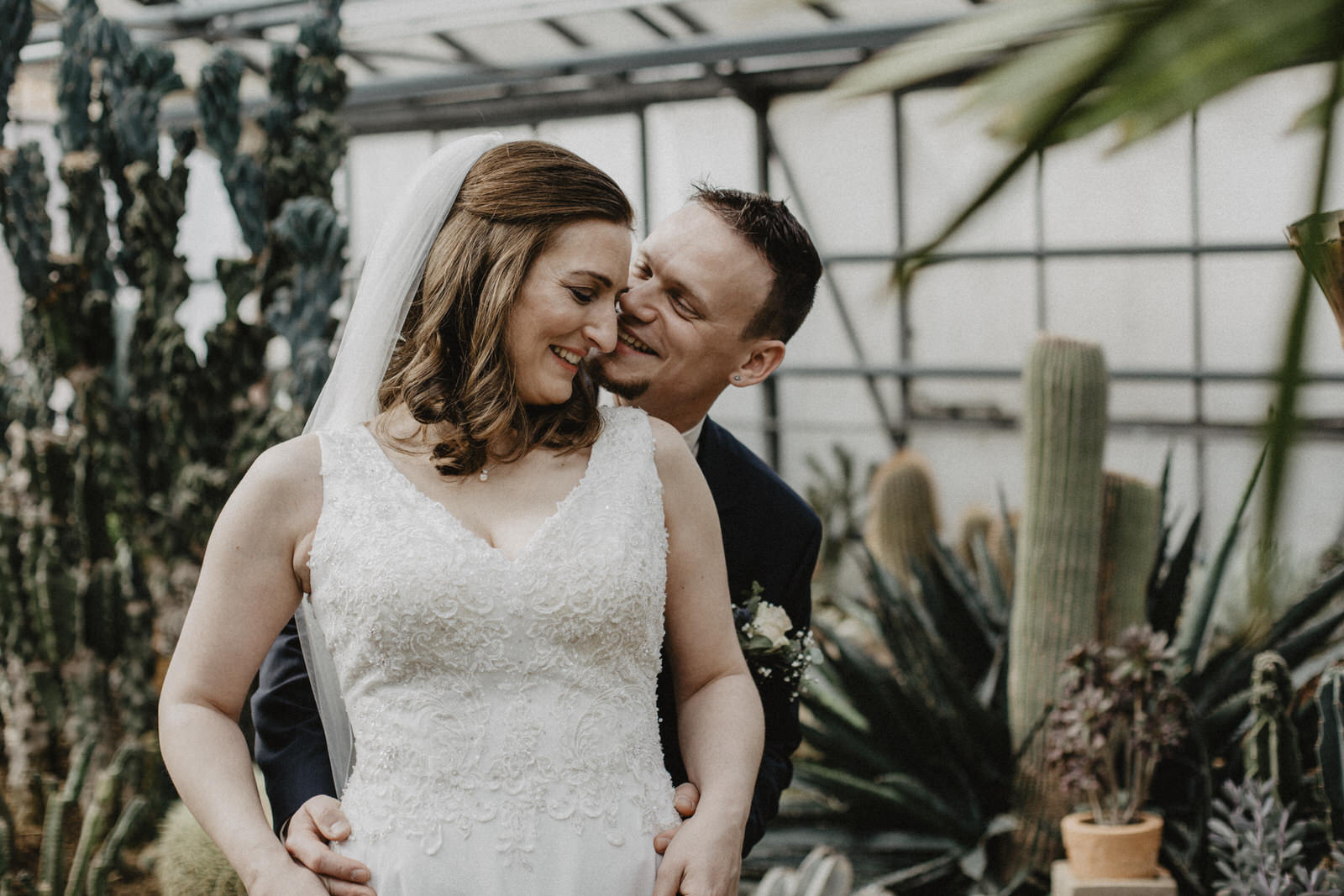 Hochzeit Stephanie und Claudius in Filderstadt und im Biodom Esslingen