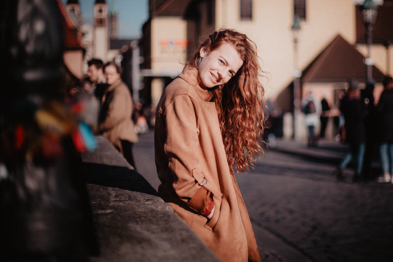 Portrait Shooting Würzburg Innenstadt Alte Mainbrücke