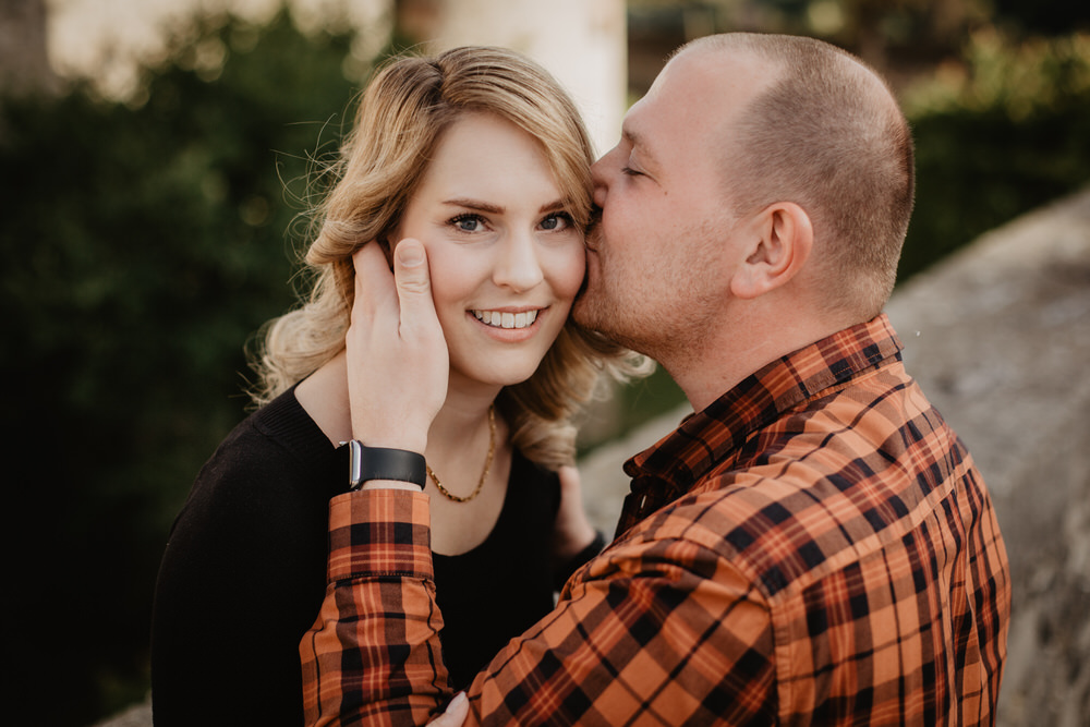 Engagement Fotoshooing in Würzburg auf der Festung Marienberg