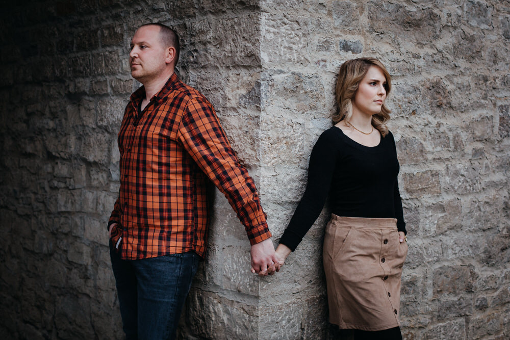 Engagement Fotoshooing in Würzburg auf der Festung Marienberg