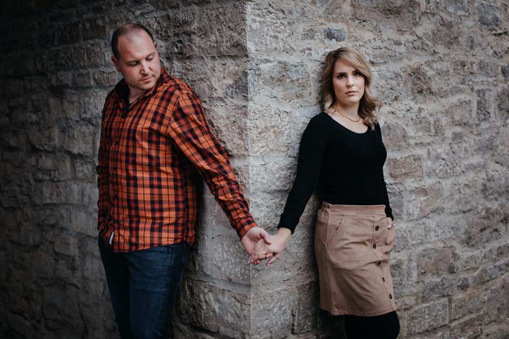 Engagement Fotoshooing in Würzburg auf der Festung Marienberg