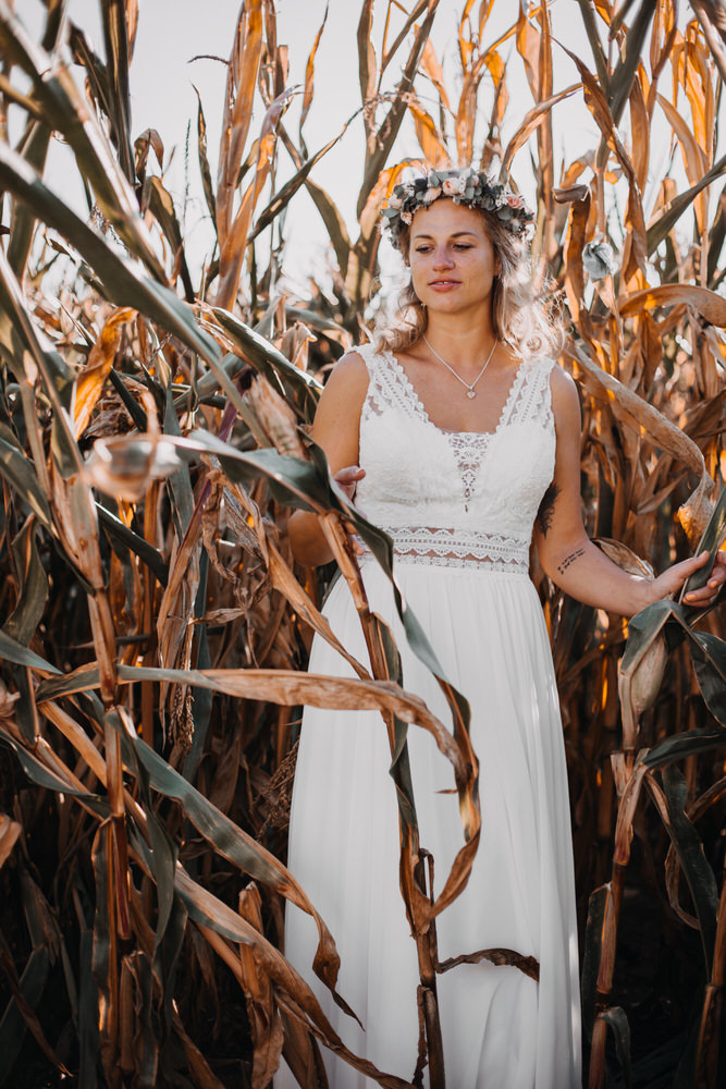 Hochzeit in Creglingen und Hochzeitsfeier in der Uhlenmühle in Aub