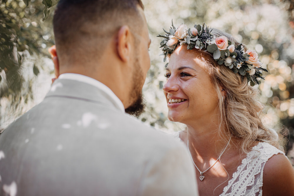 Hochzeit in Creglingen und Hochzeitsfeier in der Uhlenmühle in Aub