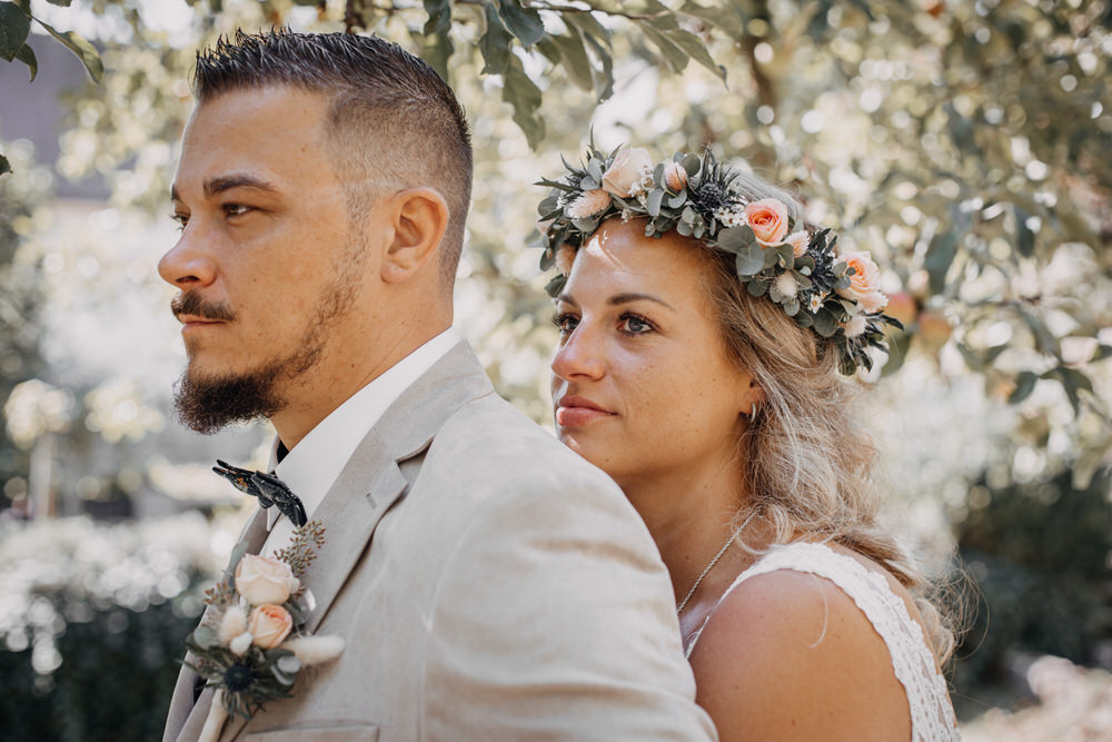 Hochzeit in Creglingen und Hochzeitsfeier in der Uhlenmühle in Aub