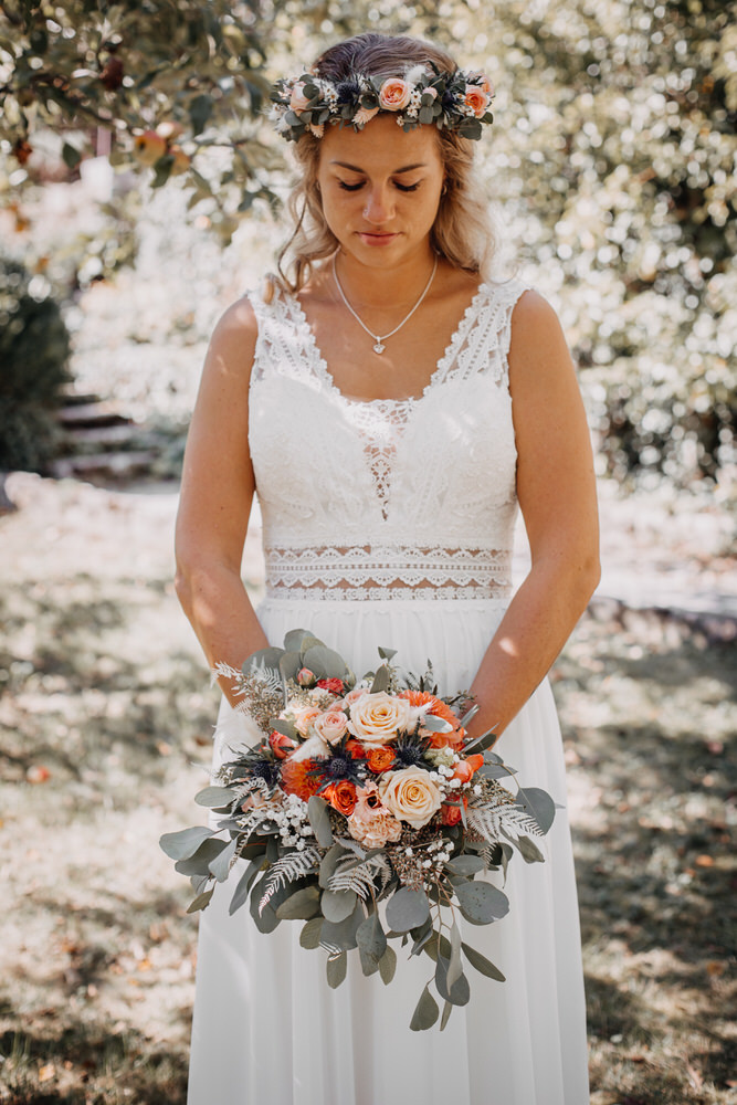 Hochzeit in Creglingen und Hochzeitsfeier in der Uhlenmühle in Aub