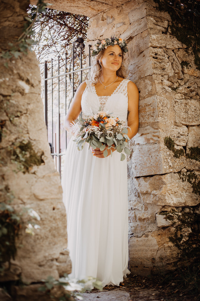 Hochzeit in Creglingen und Hochzeitsfeier in der Uhlenmühle in Aub