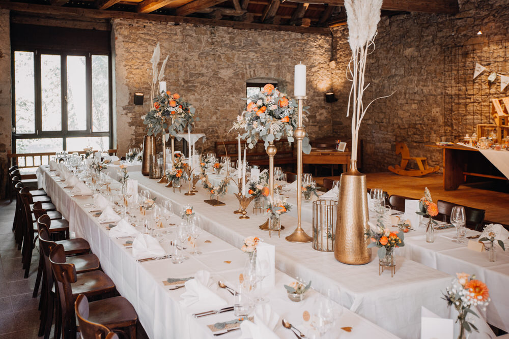 Hochzeit in Creglingen und Hochzeitsfeier in der Uhlenmühle in Aub