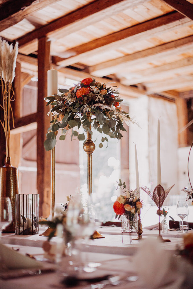 Hochzeit in Creglingen und Hochzeitsfeier in der Uhlenmühle in Aub