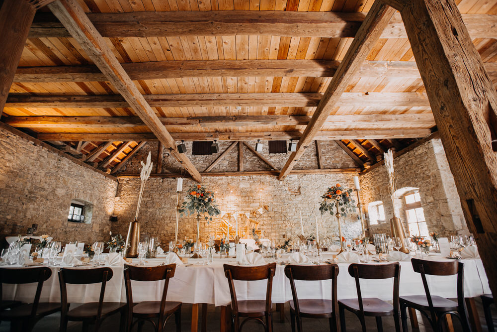 Hochzeit in Creglingen und Hochzeitsfeier in der Uhlenmühle in Aub