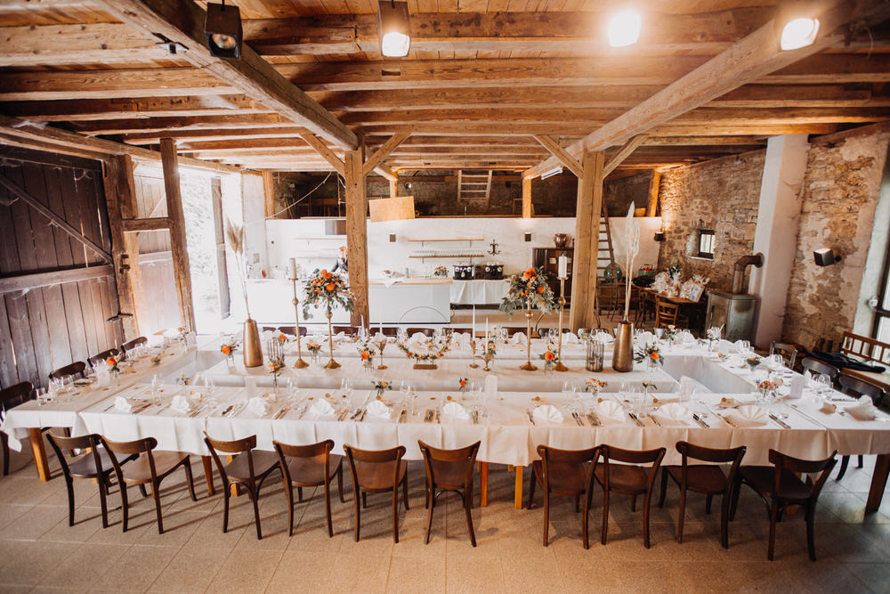 Hochzeit in Creglingen und Hochzeitsfeier in der Uhlenmühle in Aub