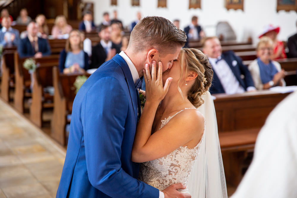 Hochzeit in Oberpleichfeld und Hochzeitsfeier im Freihof Prichsenstadt